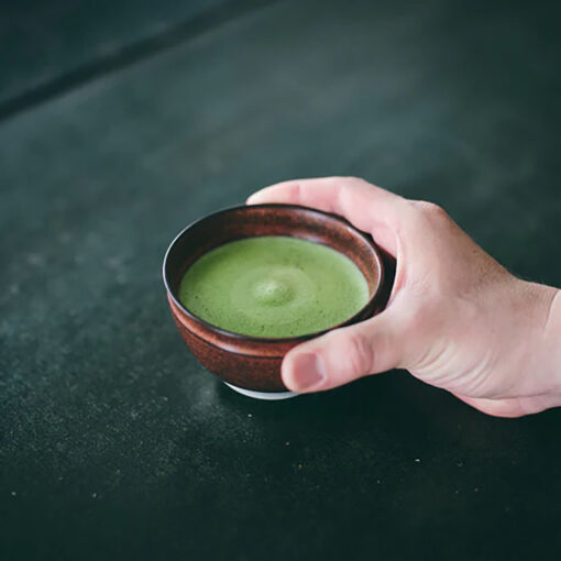 Origami One-Handed Matcha Bowl - Image 5