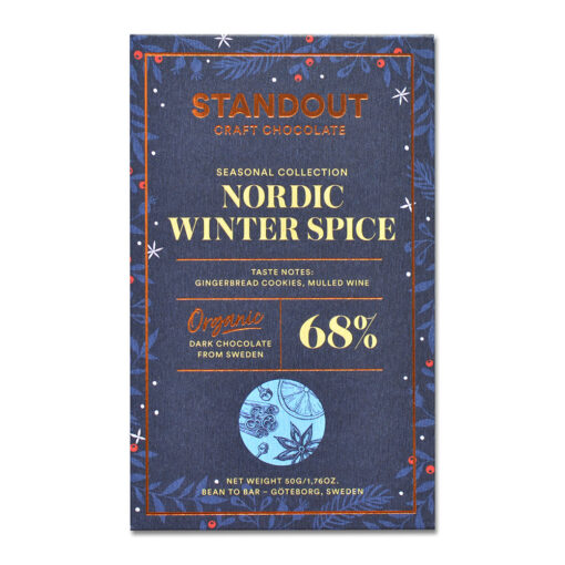 Standout Chocolate Nordic Winter Spice 68%