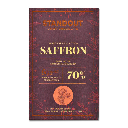 Standout Chocolate Saffron 70%