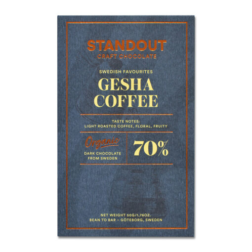 Standout Chocolate Gesha Specialty Coffee 70%