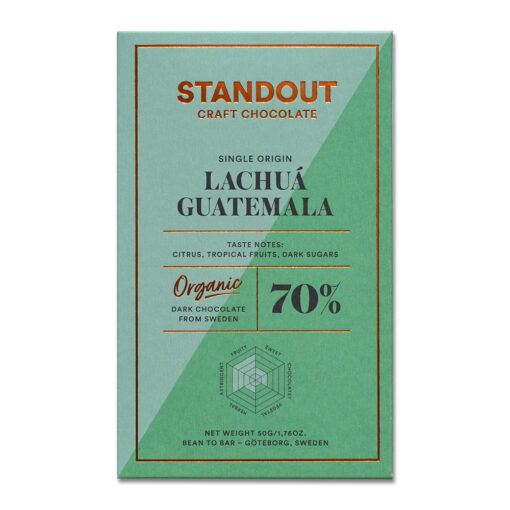Standout Guatemala Lachuá 70% Swedish Craft Chocolate Bar