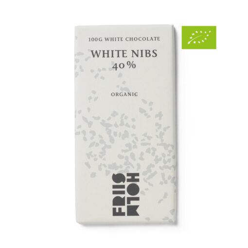 Friis-Holm Chokolade White Nibs 40 %