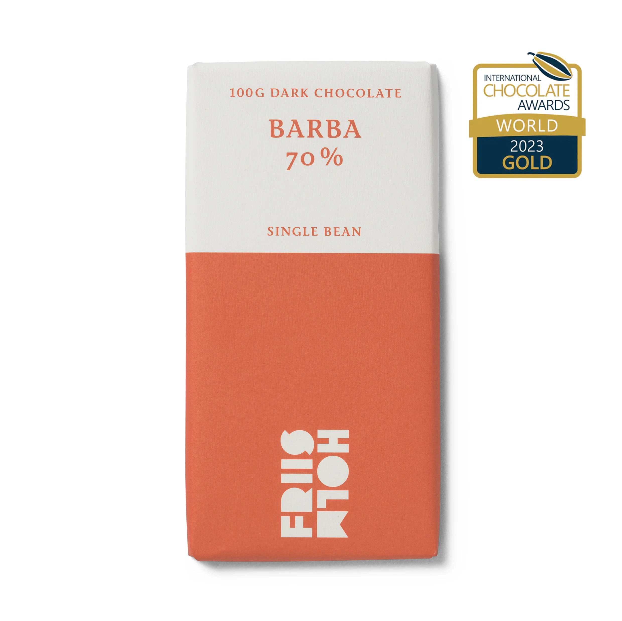 Friis Holm Friis-Holm Chokolade Barba 70 %, product image from Kaffebox
