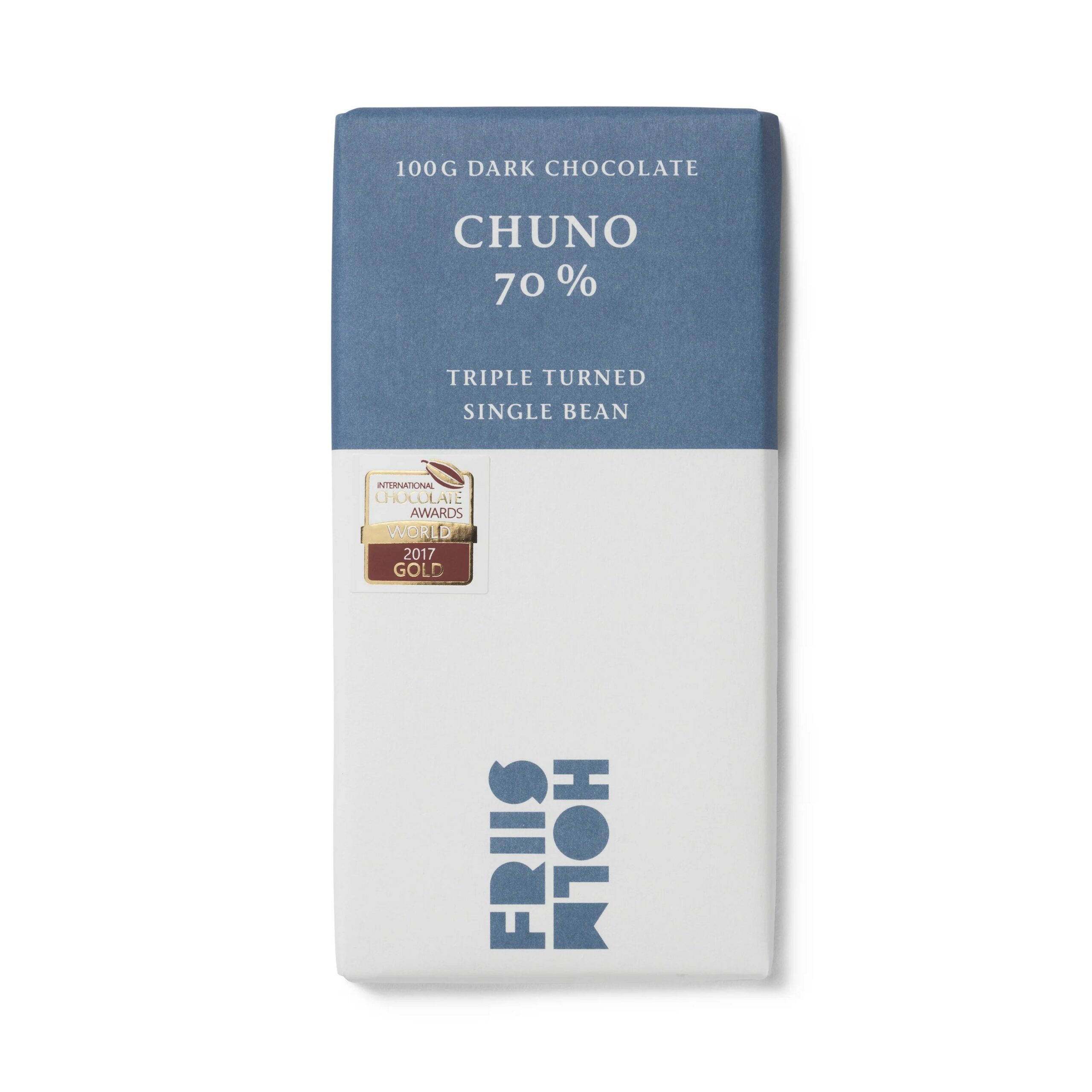 Friis Holm Friis-Holm Chokolade Chuno Triple Turned 70%, product image from Kaffebox