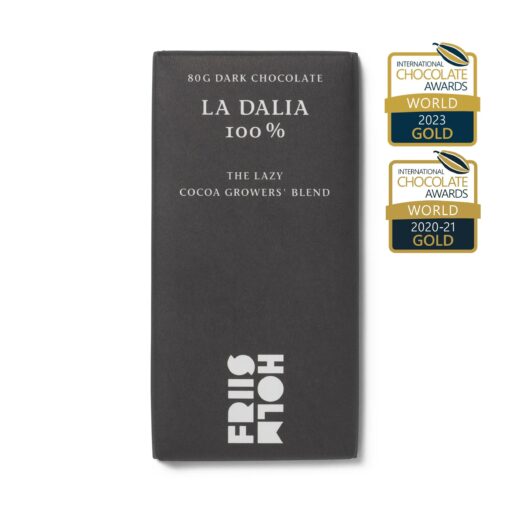 Friis-Holm Chokolade La Dalia 100 % The Lazy Cocoa Growers Blend
