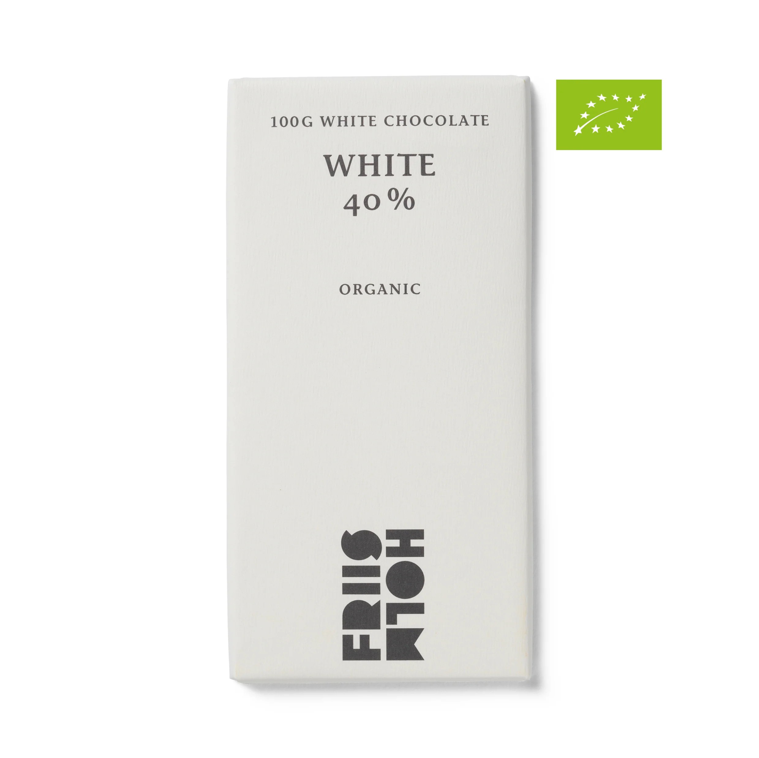 Friis Holm Friis-Holm Chocolate White 40 %, product image from Kaffebox