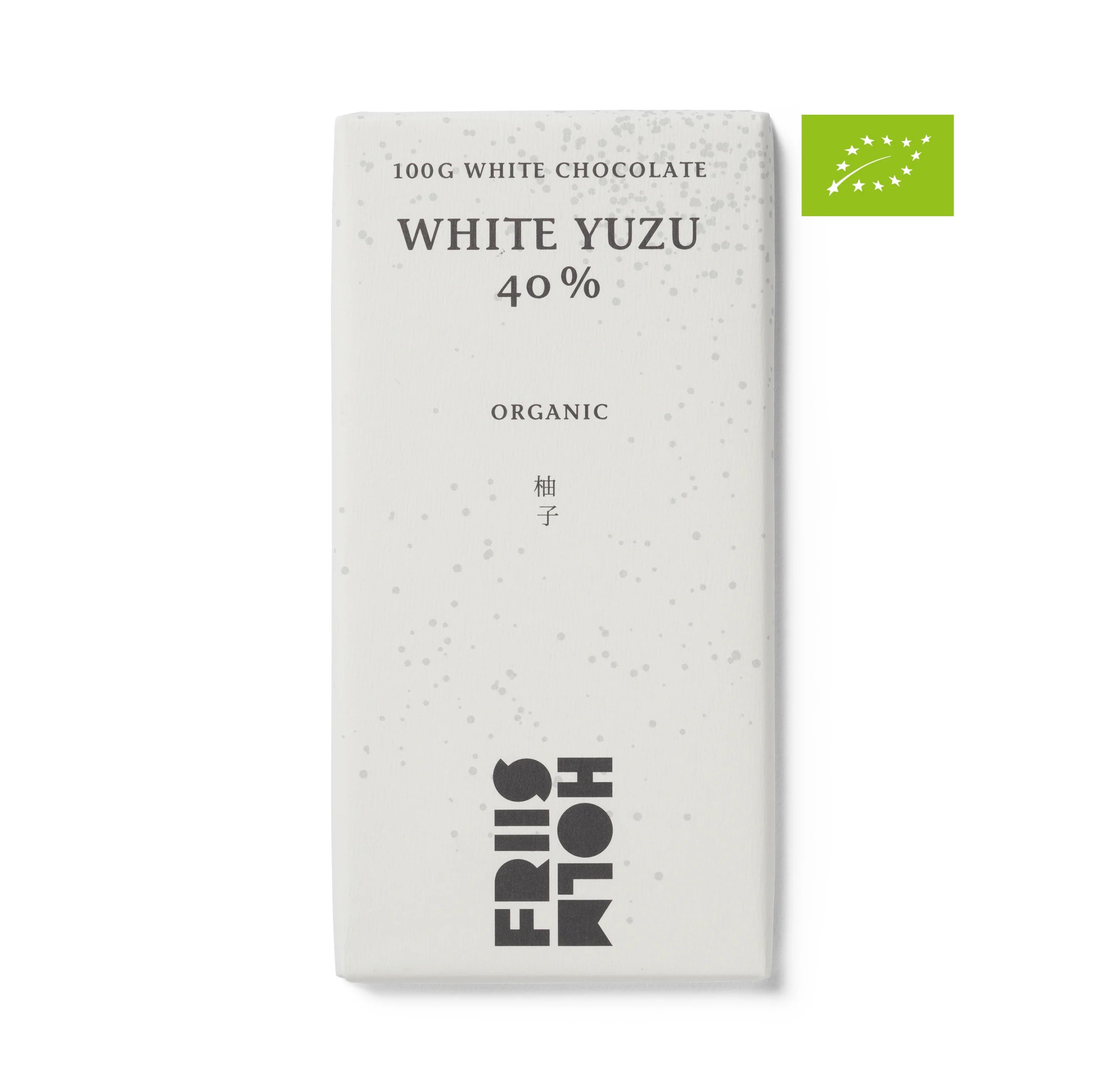 Friis Holm Friis-Holm Chokolade White Yuzu 40 %, product image from Kaffebox
