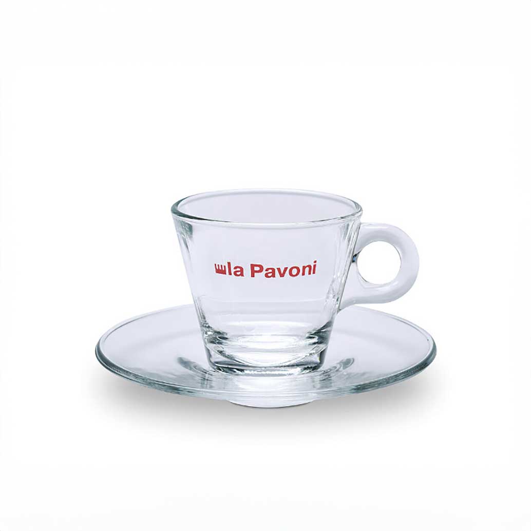 la Pavoni Glass Espresso Coffee Cup, product image from Kaffebox