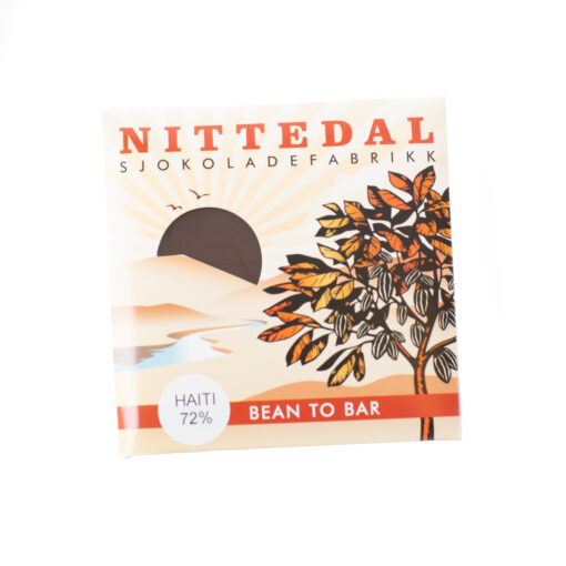 Nittedal Sjokoladefabrikk Haiti 72% Dark Chocolate