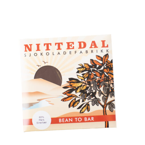 Nittedal Sjokoladefabrikk 60% Dark Chocolate With Juniper Berry