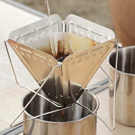 Foldable Camping Pour Over Brewer - Image 2