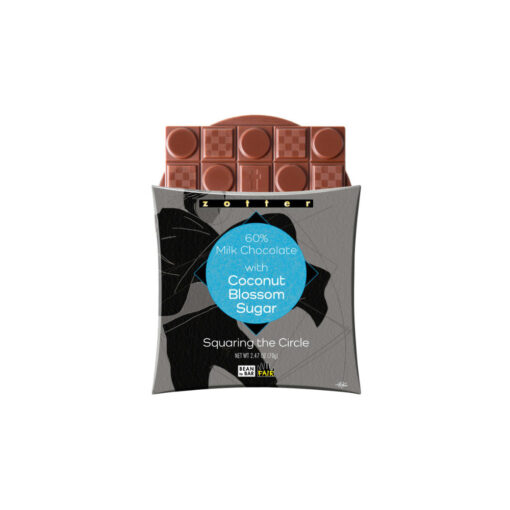 Zotter 60% Milk Chocolate with Coconut Sugar