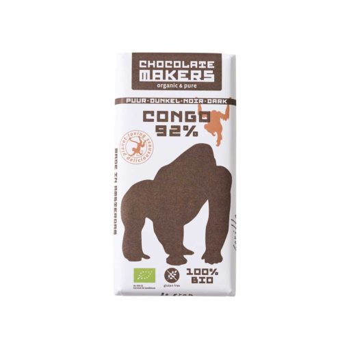 Chocolate Makers Gorilla Bar Extra Pure 92%