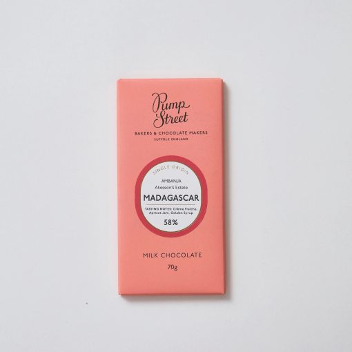 Pump Street Chocolate Madagascar - Milk Chocolate 58%