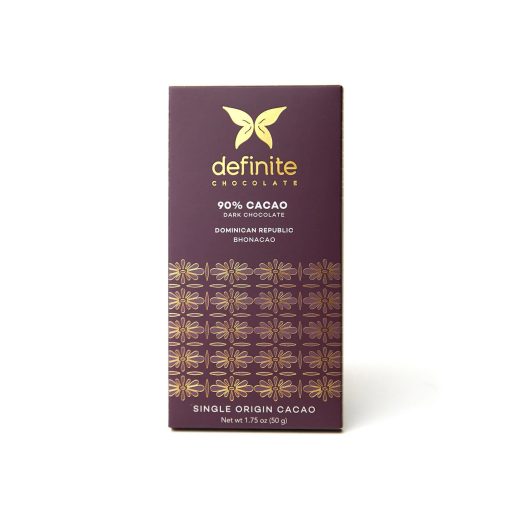 Definite Chocolate 90% Dark Chocolate BhonaCao