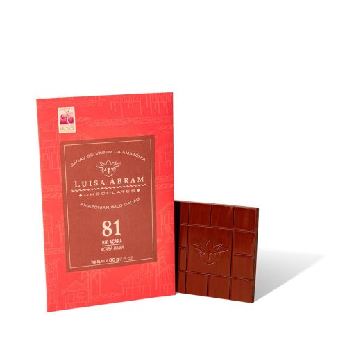 Luisa Abram Acará River Wild Cocoa 81% Dark Chocolate