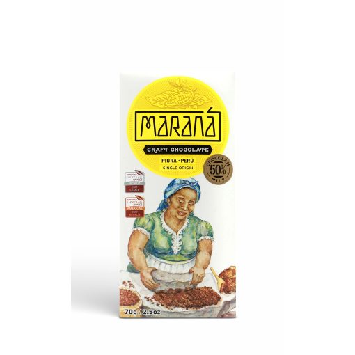 Maraná Single Origin Peru 50% Milk Chocolate