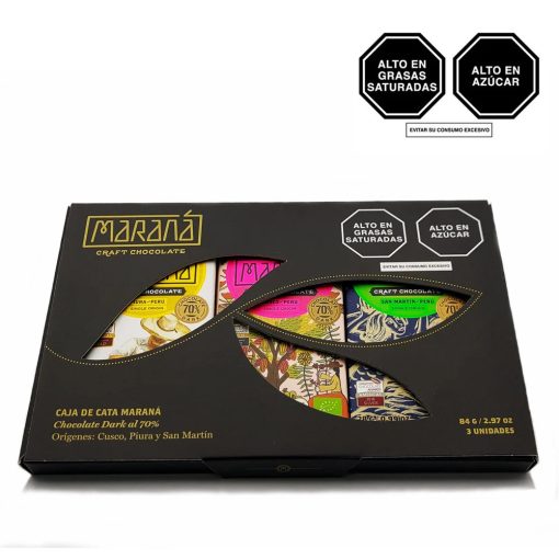 Maraná Tasting Box Peru 70% Dark Chocolate 3 Units