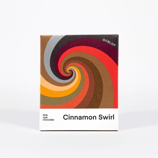 Ocelot Cinnamon Swirl - 42% milk chocolate
