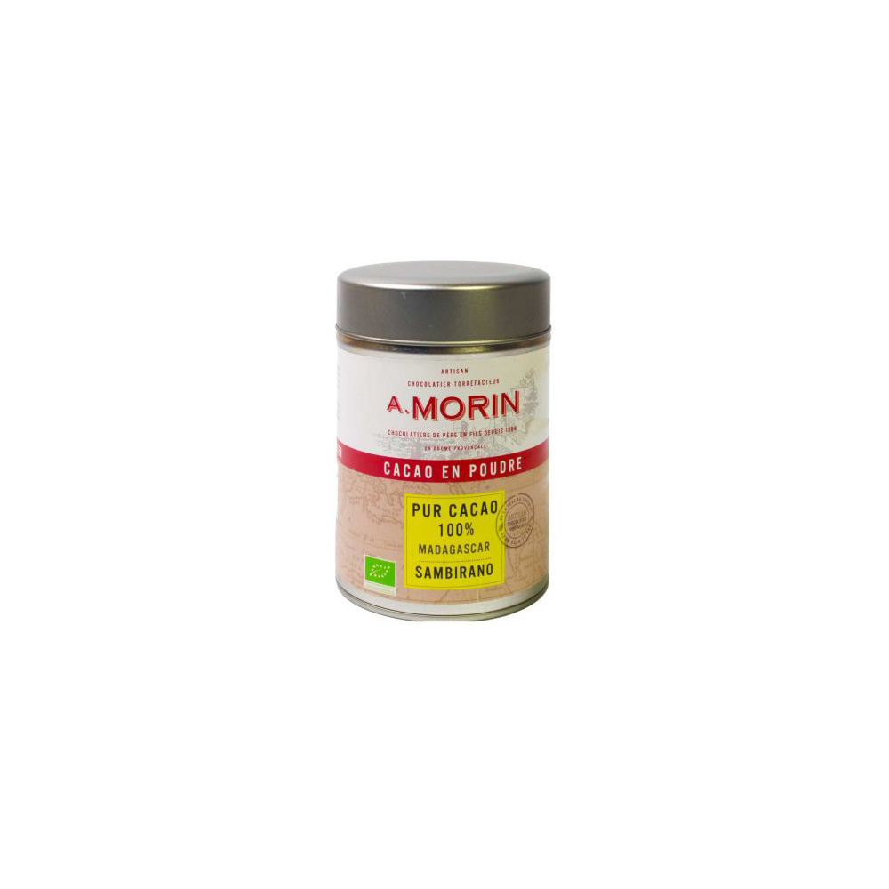 A. Morin Morin Cocoa powder Madagascar 100% (200g) Organic, product image from Kaffebox