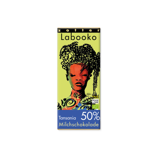 Zotter Labooko 50% Tanzania Milk Chocolate
