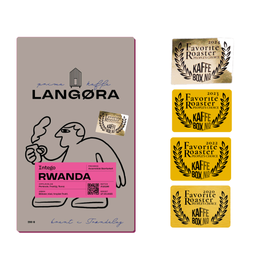 Langøra Kaffe - Intego, Rwanda - 250g