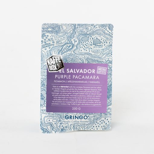 Gringo Nordic - El Salvador, Purple Pacamara - 250g