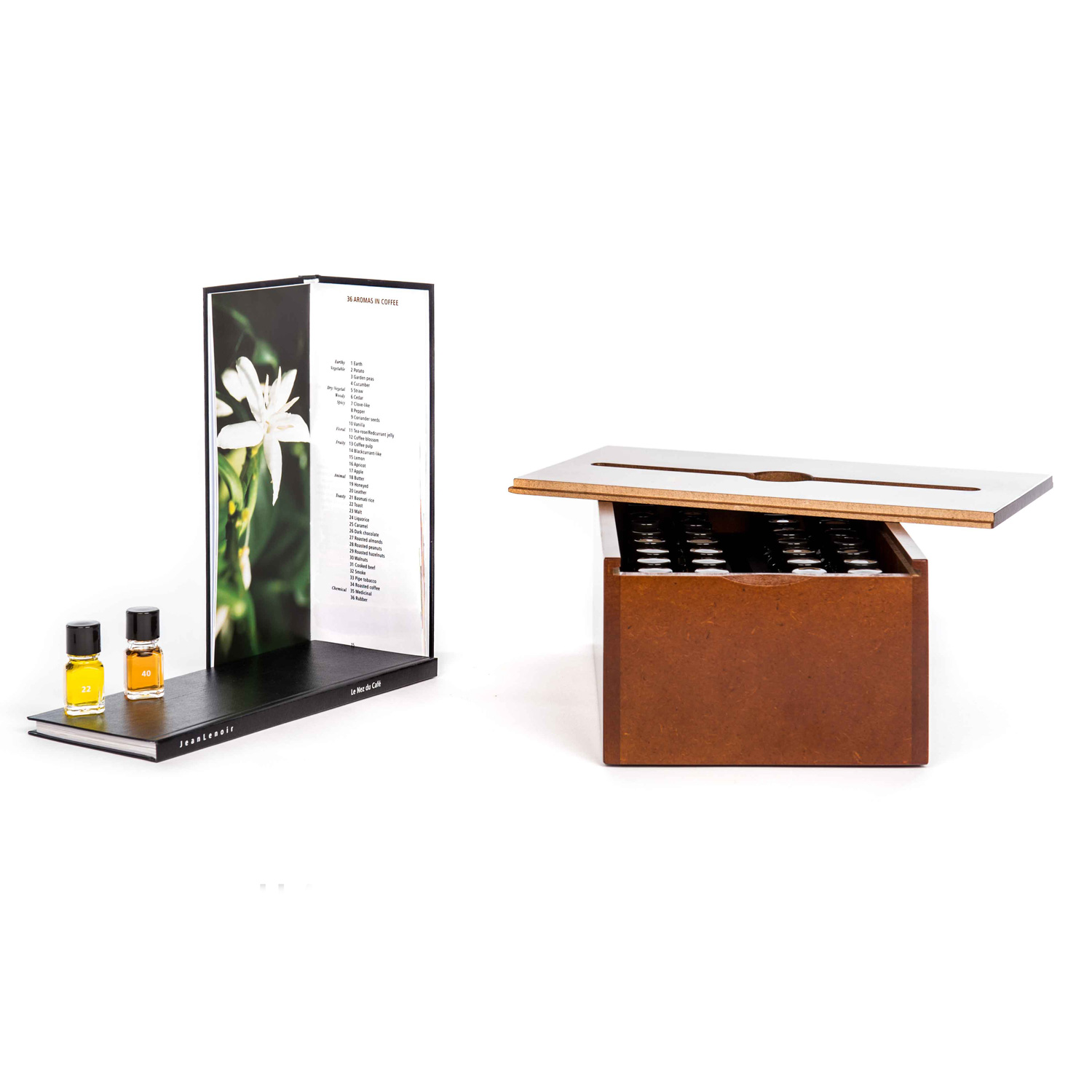 Le Nez du Café Revelation 36 aromas – Coffee Aroma Identification Kit, product image from Kaffebox