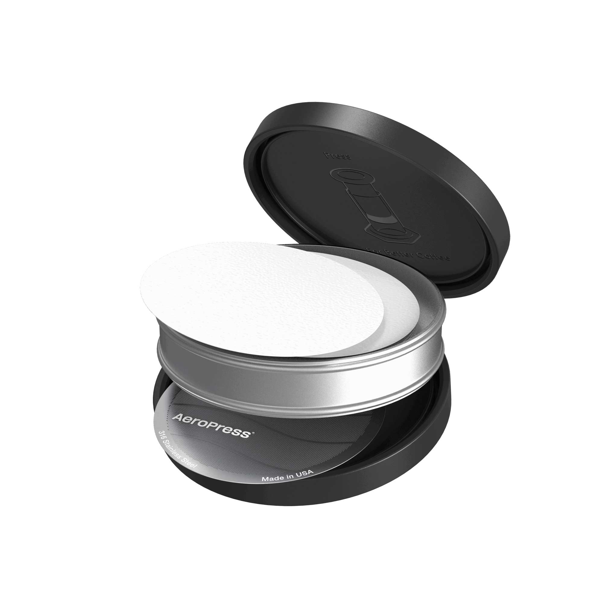 Aerobie AeroPress Travel Filter Holder, product image from Kaffebox