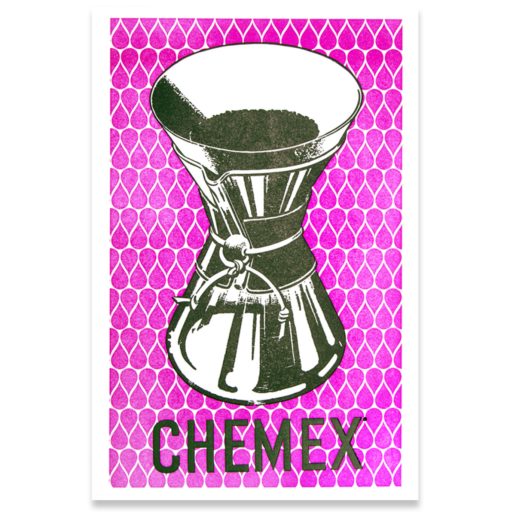 Chemex LP-1 Limited Edition Chemex Poster