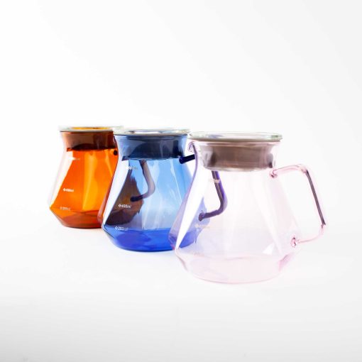 Aurora Prism Glass Coffee Server