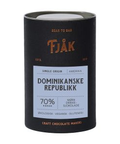 Fjåk 70% Single Origin Dark Dominican Republic Drinking Chocolate