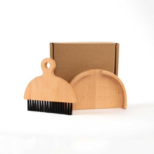 Barista Coffee Workstation Wooden Brush - Image 2