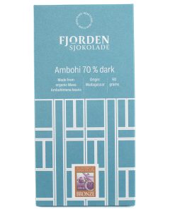 Fjorden Sjokolade Ambohi 70% Dark