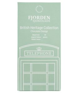 Fjorden Sjokolade British Heritage Collection Chocolate Orange