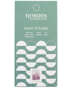 Fjorden Sjokolade Kamili 76% Dark