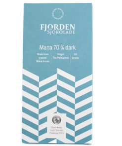 Fjorden Sjokolade Mana 70% Dark
