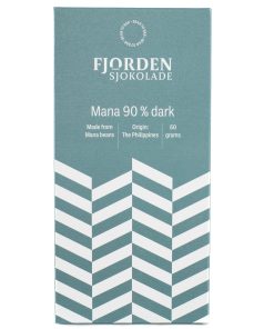 Fjorden Sjokolade Mana 90% Dark