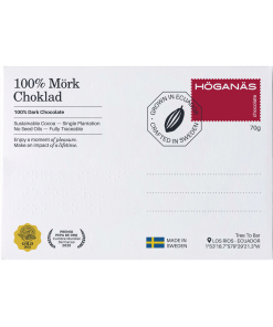 Högenäs Chocolate 100% Dark Chocolate Bar