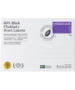 Högenäs Chocolate 60% Licorice Powder