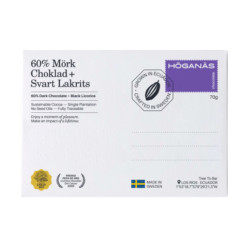 Högenäs Chocolate 60% Licorice Powder