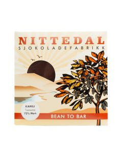 Nittedal Sjokoladefabrikk Kamili Tanzania 72% Dark Chocolate