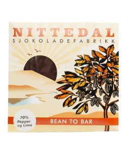 Nittedal Sjokoladefabrikk Pepper & Lime 70%