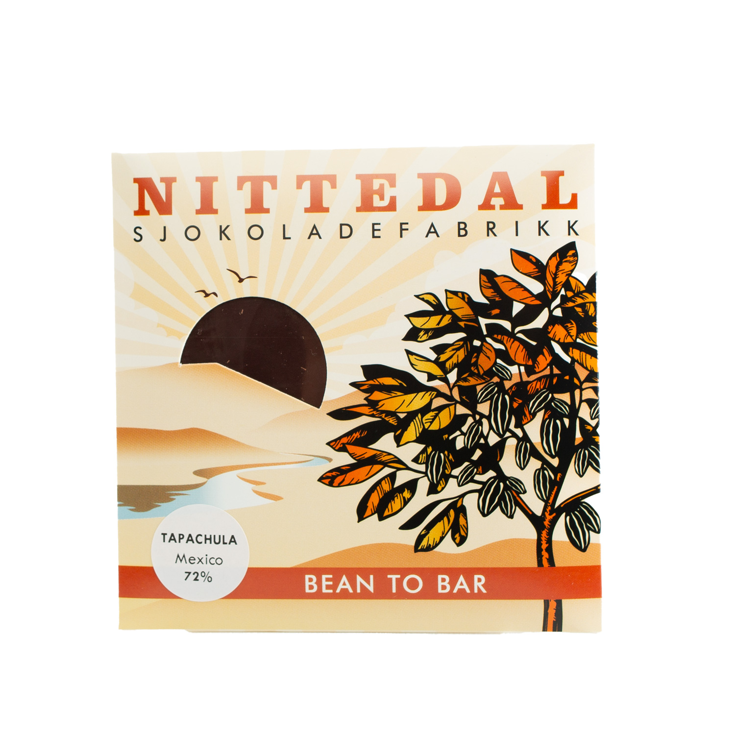 Nittedal Sjokoladefabrikk Tapachula Mexico 72% Dark Chocolate