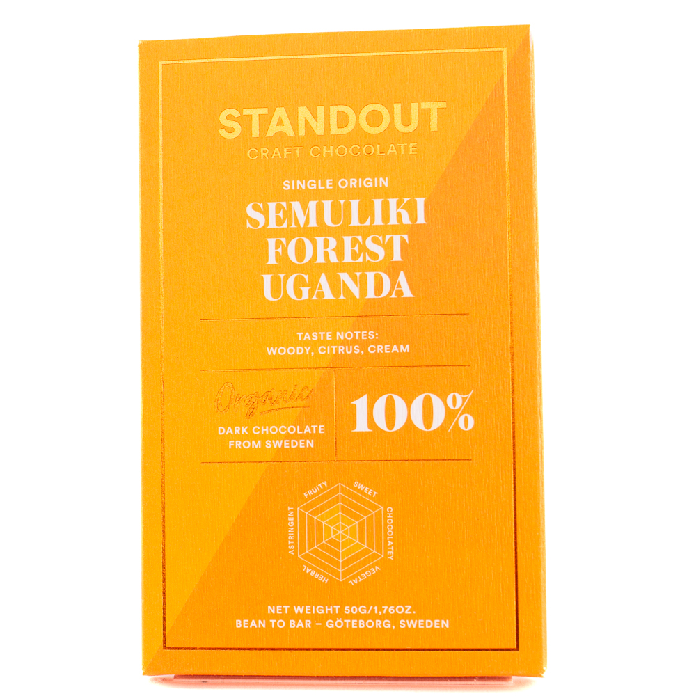 Standout Chocolate Semuliki Forest Uganda 100%, product image from Kaffebox