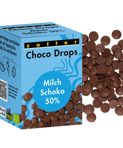 Zotter Milk Chocolate Chips / Chocolate Drops