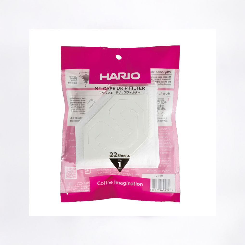Hario My Cafe Drip Filter Portable One-Cup Drip Bags, product image from Kaffebox