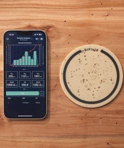 Alternative view of DiFluid Particle Analysis Coaster