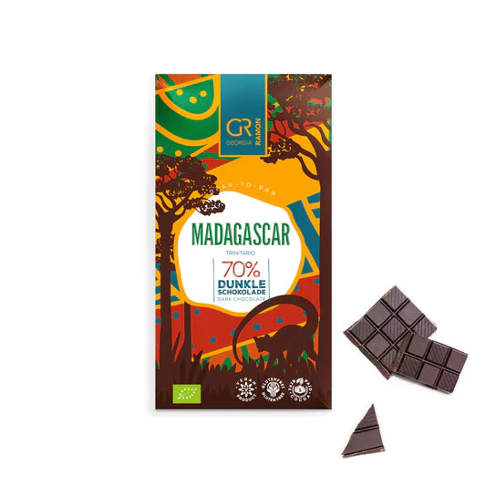 Georgia Ramon Madagascar 70% Dark – Fine Chocolate Bar, product image from Kaffebox