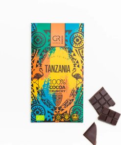 Georgia Ramon Tanzania Crunch 100% Dark - Fine Chocolate Bar